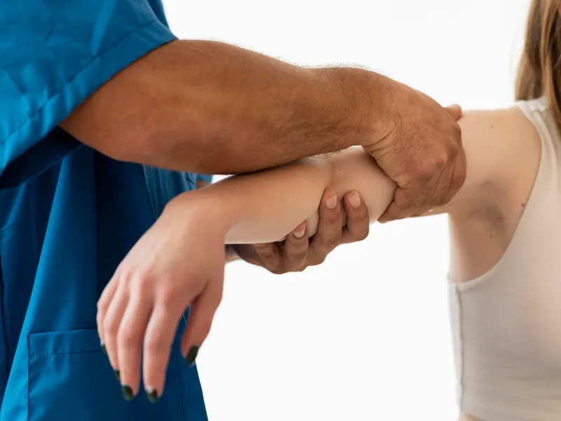 Chiropractic care for elbow pain at Schanuth Family Chiropractic in Council Bluffs